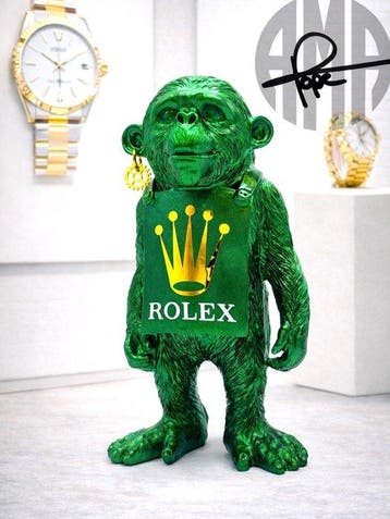 AMA • Pope (1985) - Rolex Chimp - Rolex & Banksy