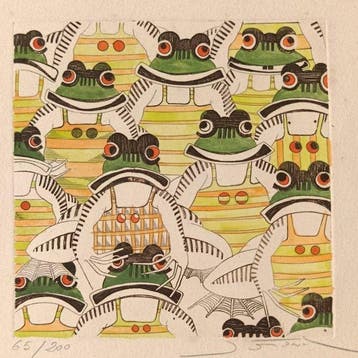 Jean-Pierre Orinel - Grenouilles en Costume de Bain -