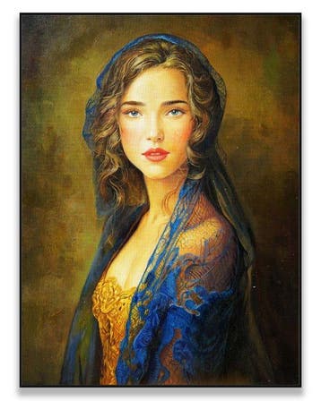 Matteo - Blue Veil and Gold