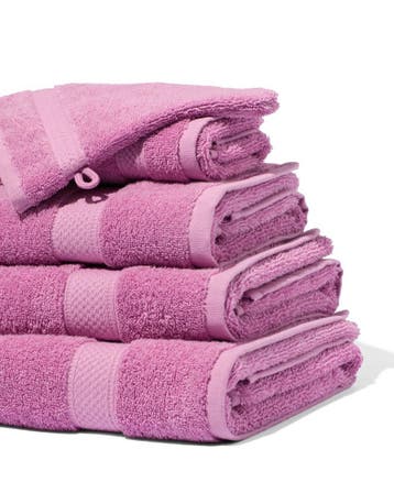 HEMA Handdoeken - zware kwaliteit violet paars, Verzenden, Nieuw