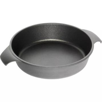 AMT Gastroguss Serveerpan Ø 22 cm LOTAN® antiaanbaklaag g., Ophalen of Verzenden, Nieuw, Rvs, Overige typen