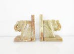 Boekensteunen - Olifanten - Steen, Antiek en Kunst