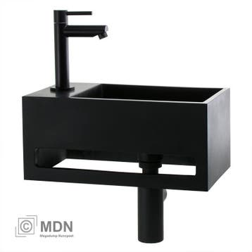 Solid Surface fontein met handdoekrek links, Verzenden, Nieuw