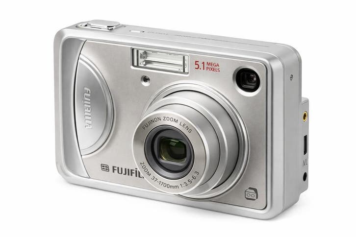 Fujifilm FinePix A510 Digitale Compact Camera - Zilver (In d, Audio, Tv en Foto, Fotocamera's Digitaal, Zo goed als nieuw, Verzenden