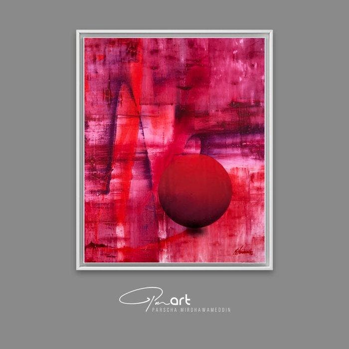 Parscha Mirghawameddin - Sphere 45 - XXL, Antiek en Kunst, Kunst | Schilderijen | Modern