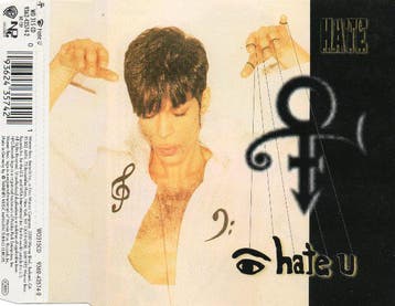 The Artist (Formerly Known As Prince) - I Hate U (The Hate E, Ophalen of Verzenden, Gebruikt