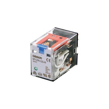 Omron MY4 14-Pin Plug-In Relais 4PDT 6A Met Indicatoren -, Verzenden, Nieuw, Overige typen