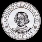 Spanje. 2000 Pesetas 1989 Quinto Centenario (Zonder