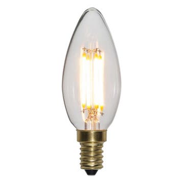 3 staps dimbare E14 kaarslamp, 4w extra sfeervol wit, Ophalen of Verzenden, Nieuw, Led-lamp