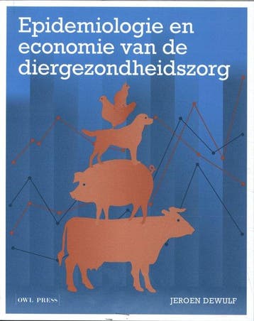 9789463937016 Epidemiologie en economie van de diergezond..., Verzenden, Zo goed als nieuw, Jeroen Dewulf