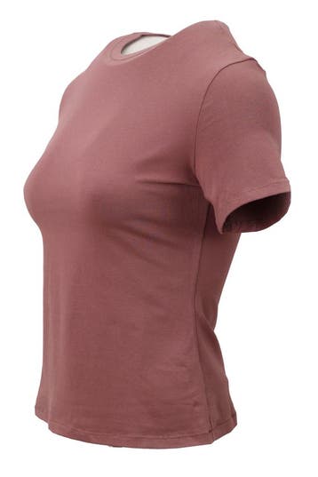 Organic Basics T-shirt in maat L Roze, Kleding | Dames, T-shirts, Organic Basics, Verzenden, Zo goed als nieuw, Overige kleuren
