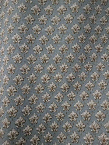 Jacquardstof Kleine Franse lelies - Textiel - 600 cm - 140