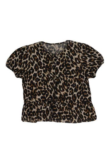Only Blouse Meisjes in maat 146 Panter, Verzenden, Zo goed als nieuw, Only, Jongen of Meisje