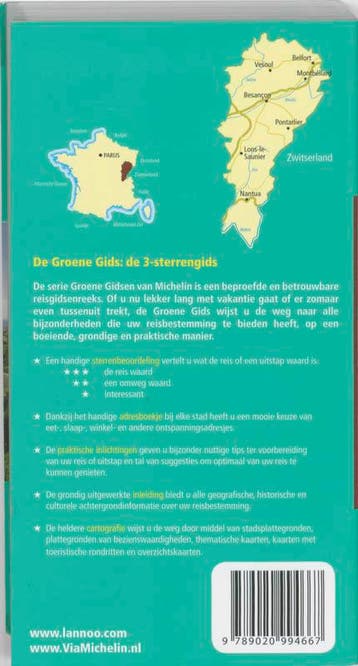 Franche-Comte Jura / De Groene Reisgids 9789020994667, Verzenden, Gelezen, Michelin