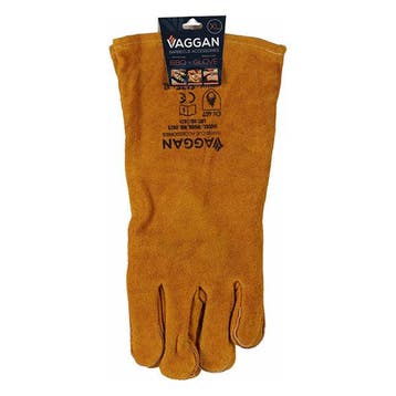 BBQ handschoenen | Vaggan (Hittebestendig, Leer), Verzenden, Nieuw, Vaggan