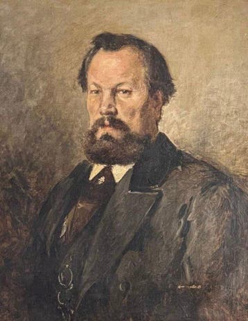 Italiaanse school (XIX) - Ritratto di uomo