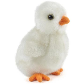 Pluche wit kuikentje knuffel - 12 cm - speelgoed, Verzenden, Nieuw