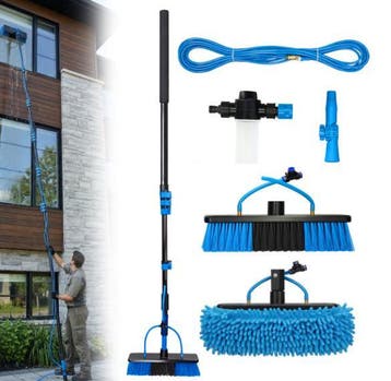 Telescopische Wasborstel 7m Ruitenreiniger van €69 voor €49, Huis en Inrichting, Ophalen of Verzenden