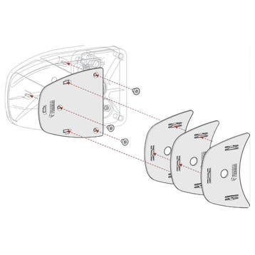 Fiamma Kit Spacer Safe Door >2017 Wit, Ophalen of Verzenden, Nieuw
