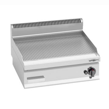 GGM Gastro | Gasbakplaat - 4kW - Geribbeld - Bakoppervlak: |, Huis en Inrichting, Keuken | Servies, Verzenden, Nieuw, Overige typen