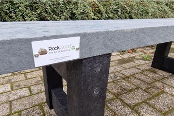 Rockwood® Zitbank Lifelong - Zwaar Kunststof (85kg) - Quartz, Ophalen of Verzenden, Nieuw, Hout