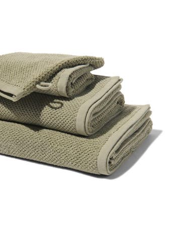 HEMA Handdoek 2e kans recycled katoen lichtgroen, Huis en Inrichting, Badkamer | Badtextiel en Accessoires, Verzenden, Nieuw