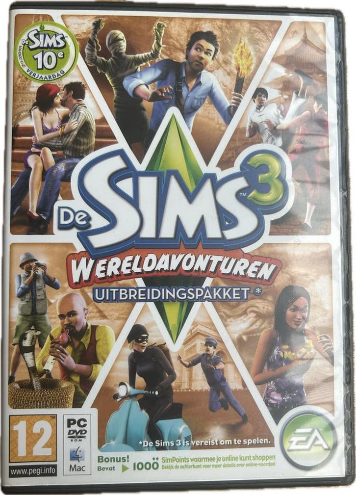 De Sims 3 Wereldavonturen, Spelcomputers en Games, Games | Pc, Verzenden