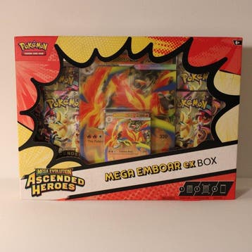 Pokémon - 1 Box - Ascended Heroes Mega Emboar Ex box, Nieuw