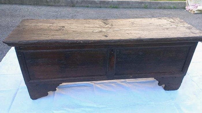 Kabinet - antiek - Hout - opbergbank, Antiek en Kunst, Antiek | Overige Antiek