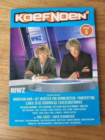 DVD - Koefnoen - Seizoen 6, Cd's en Dvd's, Alle leeftijden, Verzenden, Gebruikt, Komedie