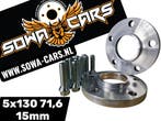 Spacers Porsche 718 911 918 5x130 71,6 Spoorverbreders, Verzenden
