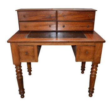 Tafel - Hout - studietafel, Antiek en Kunst