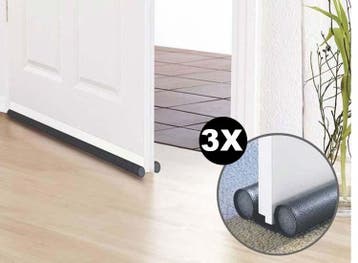 Dubbelle Tochtstopper - 95 cm - 3 stuks, Verzenden, Nieuw
