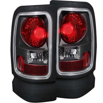 ANZO 1994-2001 Dodge Ram Taillights Black, Auto-onderdelen, Ophalen of Verzenden, Nieuw
