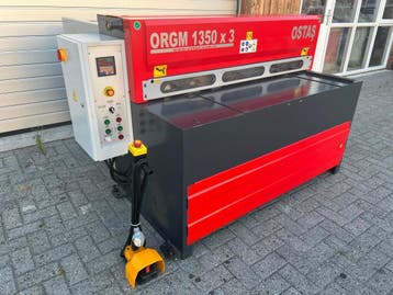 OSTAS ORGM 1350 x 3 plaatschaar knipbank, Doe-het-zelf en Verbouw, Nieuw