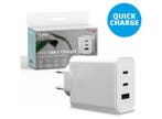 FlinQ 65W Snellader Adapter usb c, Verzenden, Nieuw