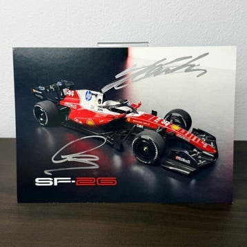 Ferrari - Charles Leclerc - Lewis Hamilton - 2026 - Fankaart, Nieuw