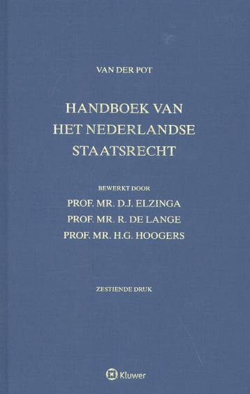 Handboek van het Nederlandse staatsrecht, Van der Pot, Verzenden, Gelezen, Van der Pot