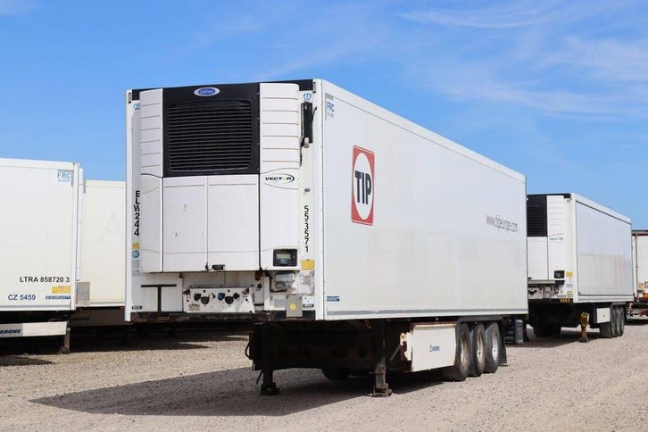 Veiling: Reefer Oplegger Krone SD 42000kg 2015, Auto's, Vrachtwagens, BTW verrekenbaar, Overige brandstoffen, Overige kleuren