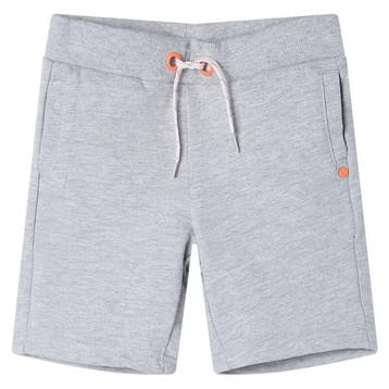 vidaXL Kindershorts met trekkoord 104 grijs, Verzenden, Nieuw