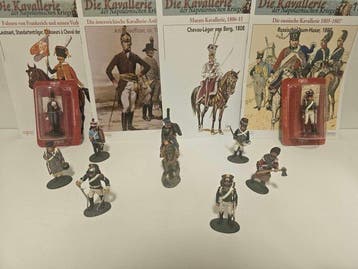 Del Prado - Figuur - 9 x Napoleonische Kriege + 4 Original, Nieuw