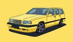 Poster Volvo 850, Ophalen of Verzenden, Nieuw