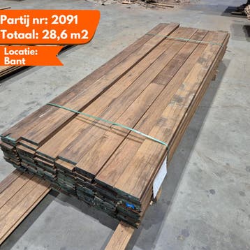 Thermo Frake dubbel Rhombus 2750x140-130x25mm Partij 2091, Ophalen of Verzenden, Nieuw