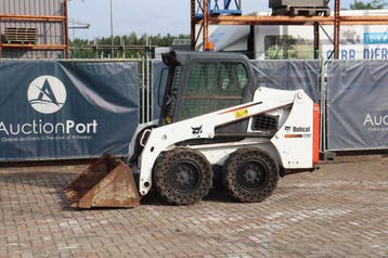 Veiling: Schranklader Bobcat S450 Diesel 37kW 2017, Ophalen, Wiellader of Shovel