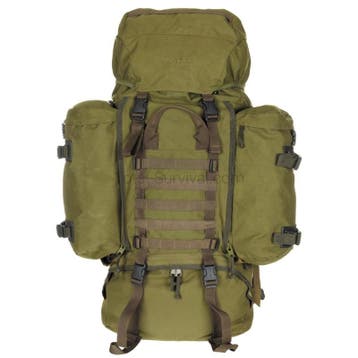 Berghaus Crusader rugzak 90 + 20 met zijtassen, legergro..., Ophalen of Verzenden, Gebruikt, Rugzak