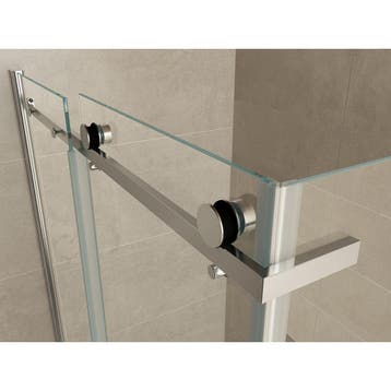 Wiesbaden Pared Douchecabine met 1 Schuifdeur -, Ophalen of Verzenden, Nieuw, Glas