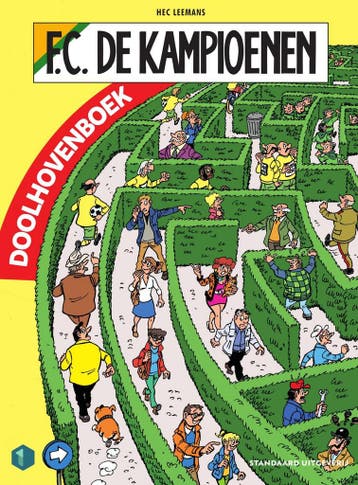 F.C. De Kampioenen Doolhovenboek / F.C. De Kampioenen / 1, Verzenden, Zo goed als nieuw, Hec Leemans