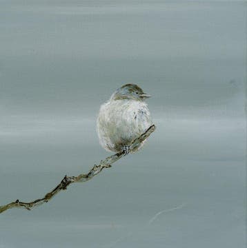 Matthieu van Riel - Bird, Winter, Antiek en Kunst