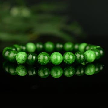 Geen reserveprijs - Jade Maw Sit Sit (Kosmochlor) natuurlijk