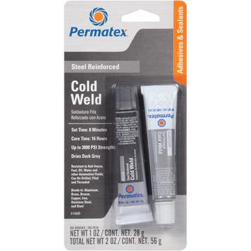 Permatex Permatex cold weld bonding compound 25 ml, zwart, Verzenden, Nieuw